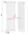 Радиатор Zehnder Charleston Completto CH 3220/03 V001 ½ RAL 9016