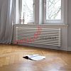 Радиатор Zehnder Charleston Turned T2180/6 N1280 RAL 9016