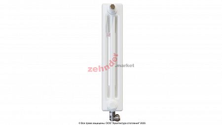 Радиатор Zehnder Charleston Completto 3050/18 V001 1/2 RAL 9016 нижнее подключение (с кронштейнами CVD1+BH)
