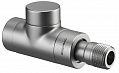 1167082 Oventrop Combi E вентиль на обр. подводку Ду15, 1/2&quot;, PN10, прямой, матовая сталь