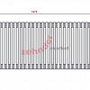 Радиатор Zehnder Charleston CH 3050/32 1270 1/2 RAL 9016 боковое подключение (с кронштейнами CVD1+BH)