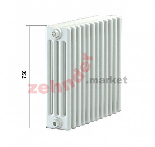 Радиатор Zehnder Charleston CH 4075/62 1270 ¾ RAL 9016