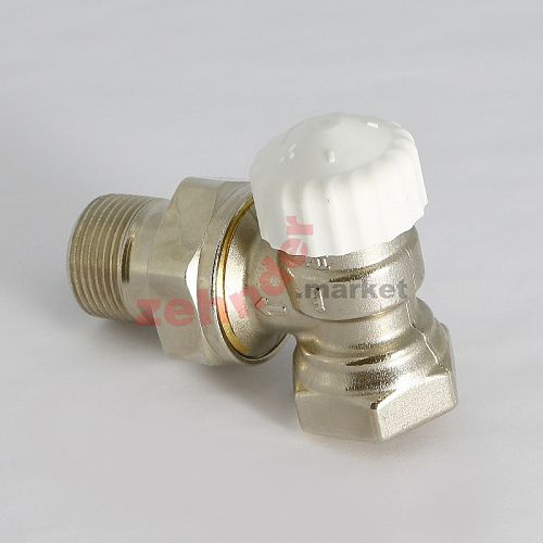 Термостатический вентиль DN 20, 3/4&quot;, PN 10, угловой