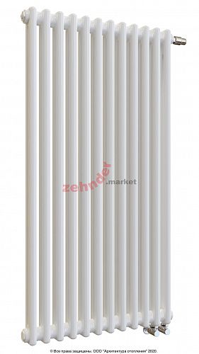Радиатор Zehnder Charleston Completto 2110/12 V001 1/2 RAL 9016 нижнее подключение