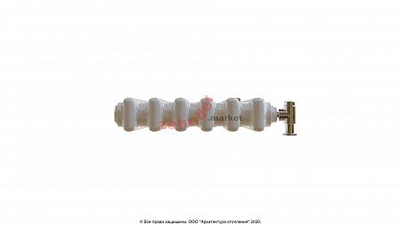 Вертикальный радиатор Zehnder Charleston 2180/06 1270 1/2 RAL 9016 боковое подключение (с кронштейнами CVD1+BH)