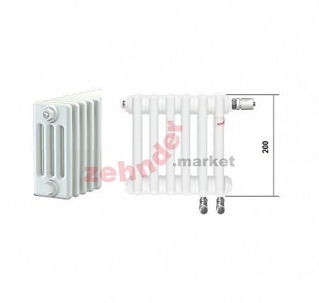 Радиатор Zehnder Charleston Completto CH 4019/54 V001 ½ RAL 9016