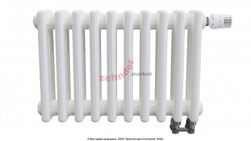 Радиатор Zehnder Charleston Completto CH 3030/10 V001 ½ RAL 9016