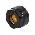 Резьбовое соединение Schlosser для медных труб, RAL 9005 черный GW 22x1.5 x 15MM (602700002. Ral 9005)