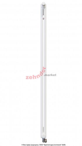 Вертикальный радиатор Zehnder Charleston Completto 2180/06 V001 1/2 RAL 9016 нижнее подключение