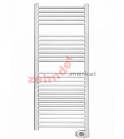 Электрический полотенцесушитель Zehnder Aura PBEZ-120-050/MQ RAL 9016/патрон Musa RAL 9016