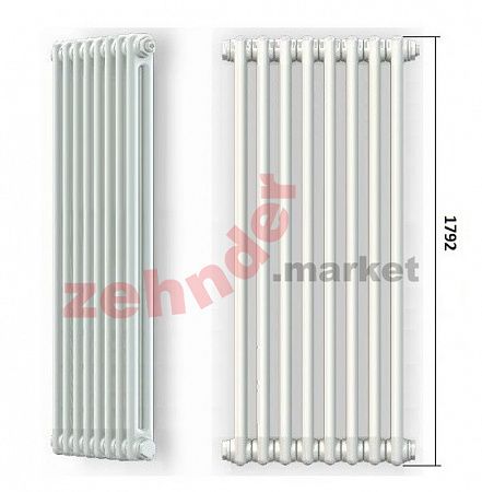 Радиатор Zehnder Charleston CH 2180/03 1270 ¾ RAL 9016
