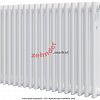 Радиатор Zehnder Charleston CH 3050/18 1270 1/2 RAL 9016 боковое подключение (с кронштейнами CVD1+BH)