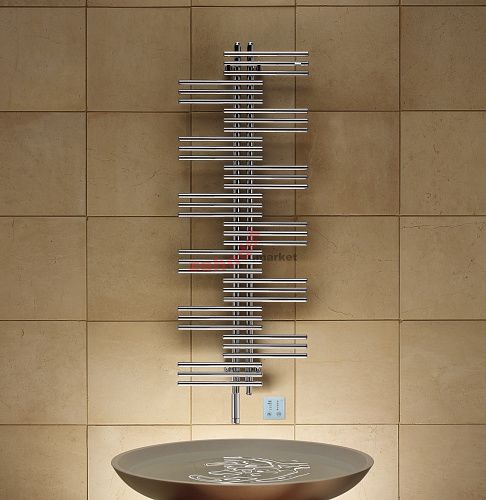Электрический полотенцесушитель Zehnder Yucca YSEC-090-050/ZD Хром