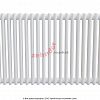Радиатор Zehnder Charleston Completto CH 2056/26 V001 ½ RAL 9016