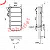 Полотенцесушитель Zehnder Nobis NOB-100-050