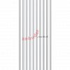 Вертикальный радиатор Zehnder Charleston Completto 2180/10 V001 1/2 RAL 9016 нижнее подключение
