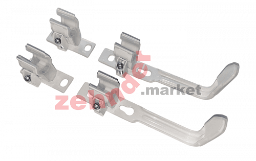 Вертикальный радиатор Zehnder Charleston 2200/06 1270 1/2 RAL 9016 боковое подключение (с кронштейнами SMB2T)