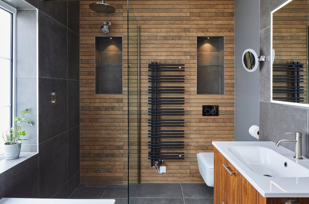 Фото полотенцесушителя Zehnder в интерьере 13