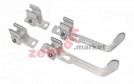 Вертикальный радиатор Zehnder Charleston 2200/04 1270 1/2 RAL 9016 боковое подключение (с кронштейнами SMB2T)