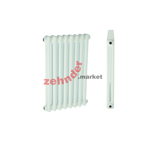 Радиатор Zehnder Charleston 2056/08 1270 3/4 RAL 9016 боковое подключение