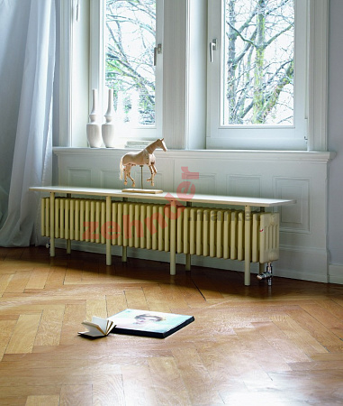Радиатор-скамейка Zehnder Charleston Bench CB4026-31 N1270 RAL 9016