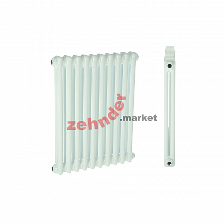 Радиатор Zehnder Charleston 2056/10 1270 3/4 RAL 9016 боковое подключение