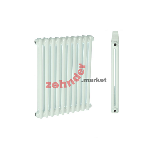 Радиатор Zehnder Charleston 2056/10 1270 3/4 RAL 9016 боковое подключение