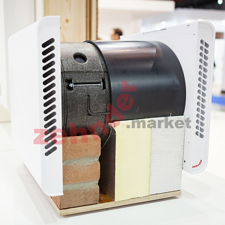 Вентиляционная установка Zehnder ComfoSpot 50, панель из нержавеющей стали